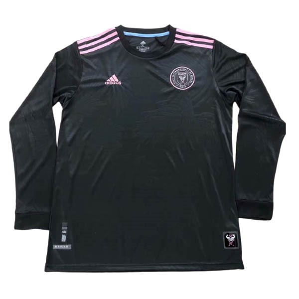 Trikot Miami Heim Langarm 2021-22 Schwarz Fussballtrikots Günstig